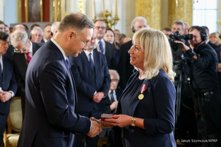 Prezydent RP, Prezes NSA oraz zaproszeni goście